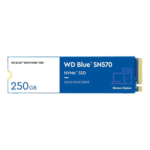 WD Blue SSD SN570 NVMe 250GB M.2 2280 PCIe Gen3 8Gb/s