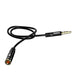 Кабел Dudao 4 - pole 3.5mm mini jack към Aux 1m сребрист