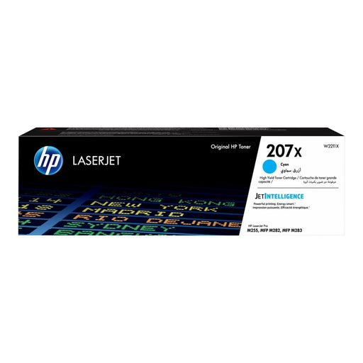 Consumable HP 207X Cyan LaserJet Toner Cartridge M255dw