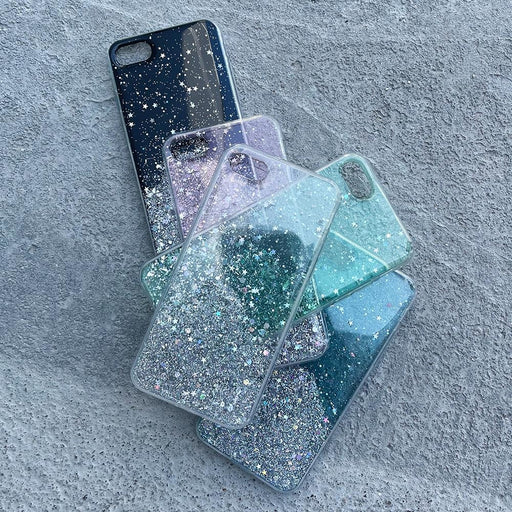 Калъф Wozinsky Star Glitter за iPhone XR Зелен