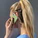 Калъф Wozinsky Star Glitter за iPhone XR Зелен