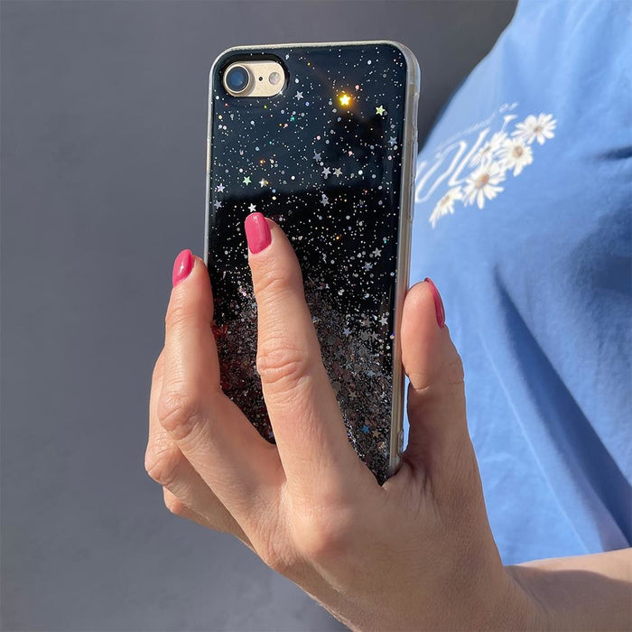 Калъф Wozinsky Star Glitter за iPhone XR Зелен