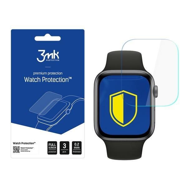 3MK Watch ARC Glass Protector for Apple Watch 4, 40mm, Transparent, 3pcs 