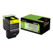 LEXMARK 702HY toner cartridge yellow high capacity 3.000