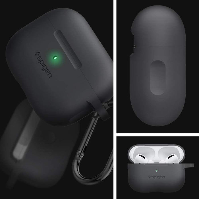 Калъф Spigen Silicone Fit за Airpods Pro сив