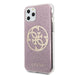 Кейс Guess Circle Glitter за Apple iPhone 11 Pro Max Розов