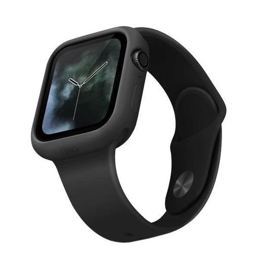 Калъф Uniq Lino за Apple Watch 5 40 мм 4 черен