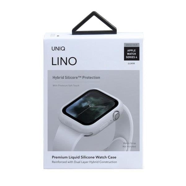 Калъф за Smartwatch Uniq Lino Apple Watch 5/4 44mm бял