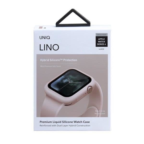 Калъф за Smartwatch Uniq Lino Apple Watch 5/4 44mm розов
