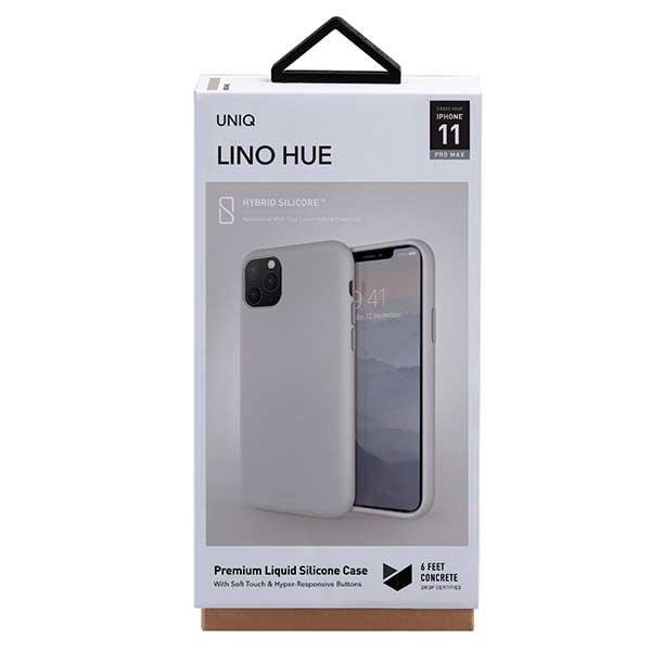 Кейс Uniq Lino Hue за iPhone 11 Pro Max Beige кафяв