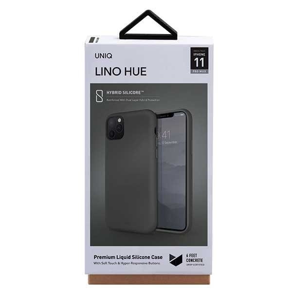 Кейс Uniq Lino Hue за iPhone 11 Pro Max Grey сив