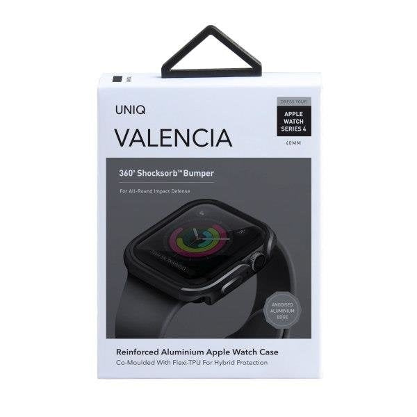 Калъф за Smartwatch Uniq Valencia Apple Watch 5/4 40mm сив