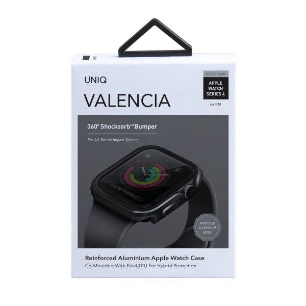 Калъф за Smartwatch Uniq Valencia Apple Watch 5/4 44mm сив