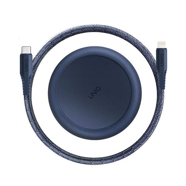 Кабел Uniq MFI Halo USB - C към Lightning 18W 1.2m син