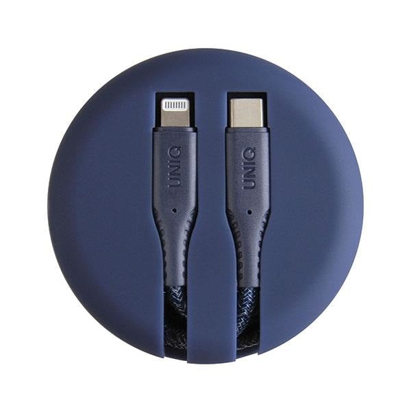Кабел Uniq MFI Halo USB - C към Lightning 18W 1.2m син