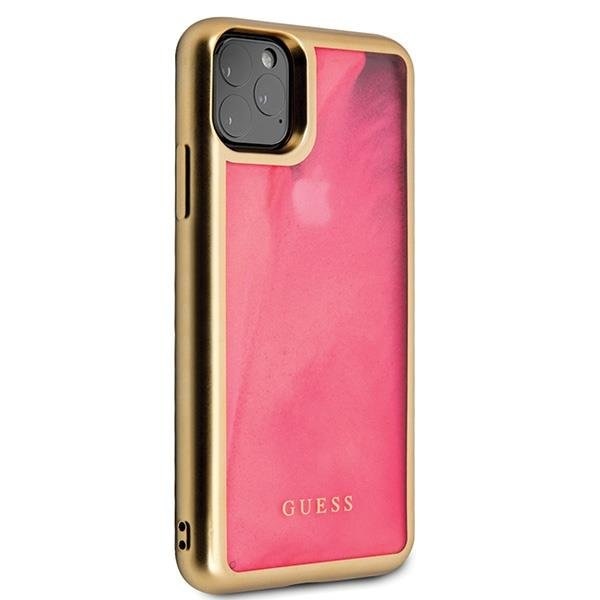 Кейс Guess Glow in the Dark за Apple iPhone 11 Pro Розов