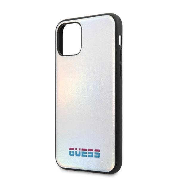 Кейс Guess Iridescent за Apple iPhone 11 Pro Сребрист