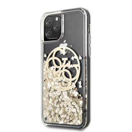 Кейс Guess Circle Liquid Glitter за Apple iPhone 11