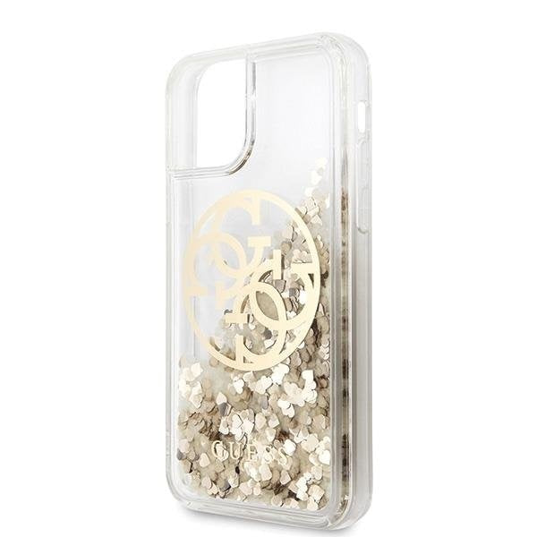 Кейс Guess Circle Liquid Glitter за Apple iPhone 11