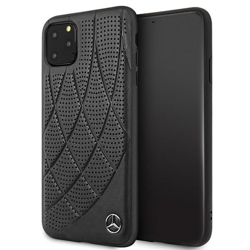 Кейс Mercedes Bow Line за Apple iPhone 11 Pro Max Черен