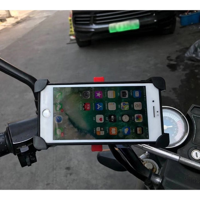 Стойка за телефон за велосипед HQWear, 360°, Черен