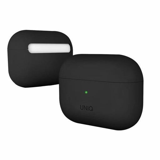 Калъф Uniq Lino за Airpods Pro Silicone Ink Black