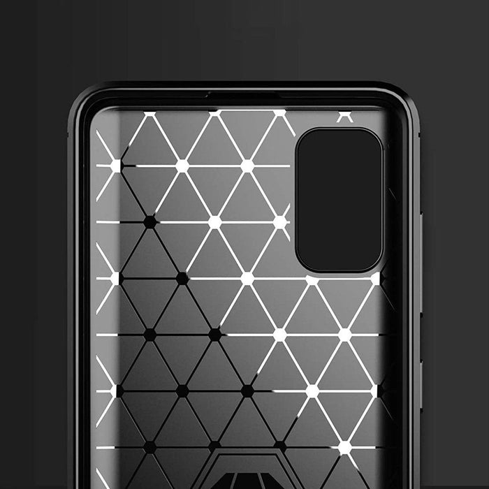 Калъф за телефон Carbon Case TPU Huawei P40 черен