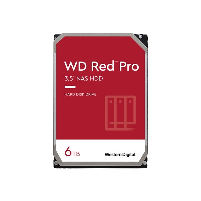 HDD 6TB SATAIII WD Red PRO 7200rpm 256MB for NAS