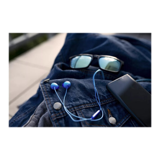 Philips слушалки с микрофон 8,6mm цвят син
