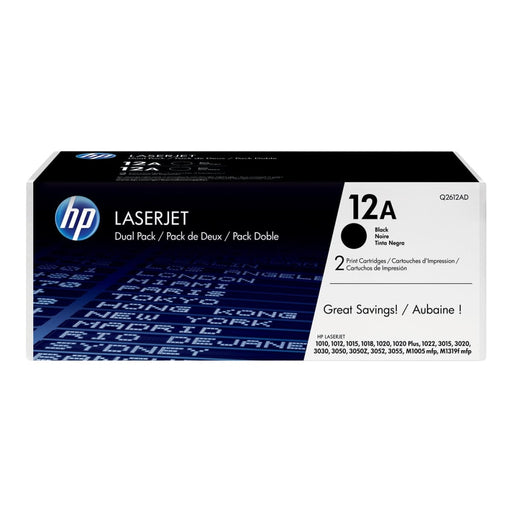 Consumable HP 12AD Original LaserJet cartridge black 2000 Pa