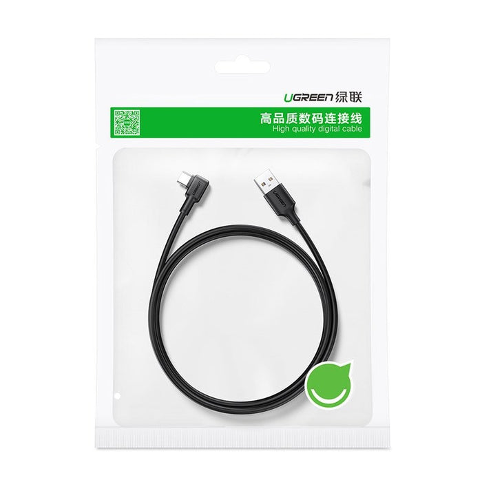 Кабел Ugreen Elbow USB към USB - C 5A Quick Charge