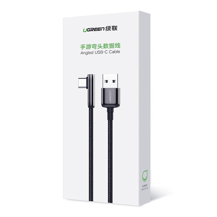 Кабел Ugreen Elbow USB към USB - C 5A Quick Charge