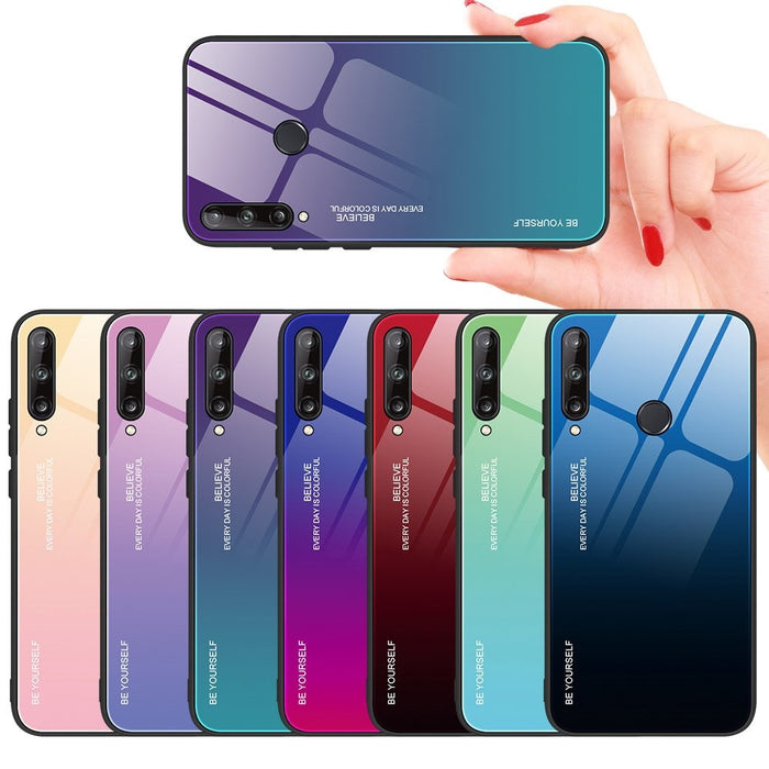 Калъф за телефон Gradient Glass с гръб