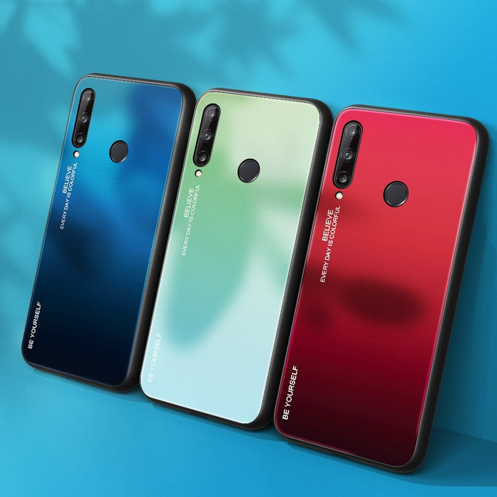 Калъф за телефон Gradient Glass с гръб