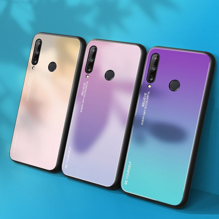 Калъф за телефон Gradient Glass с гръб