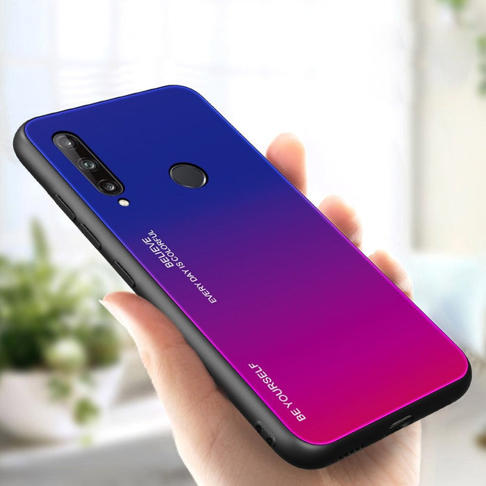 Калъф за телефон Gradient Glass с гръб