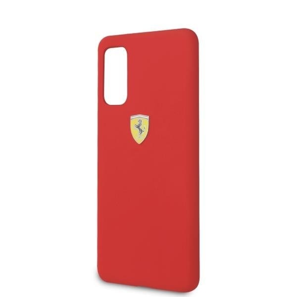 Калъф Ferrari SF Silicone за Samsung Galaxy S20, Red
