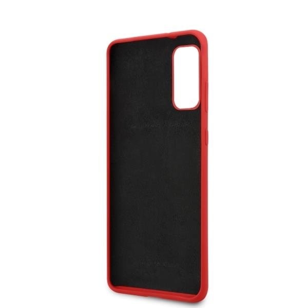 Калъф Ferrari SF Silicone за Samsung Galaxy S20 Red