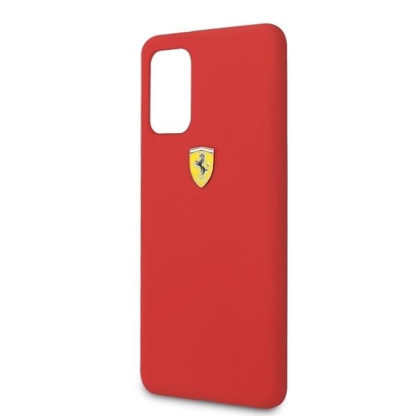 Калъф Ferrari SF Silicone за Samsung Galaxy S20 Plus Red