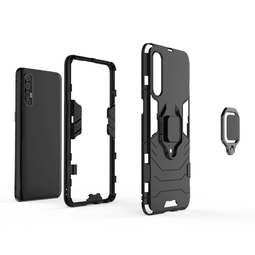 Калъф Ring Armor Case Kickstand Tough Rugged за Oppo