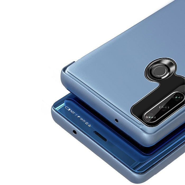 Калъф за телефон Clear View Case за Huawei Y6p, черен