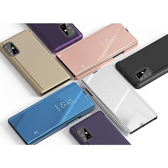 Калъф за телефон Clear View Case за Samsung Galaxy A51 5G/A51/A31, черен