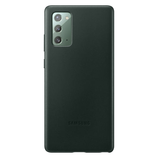 Калъф Samsung Leather за Galaxy Note 20 Green