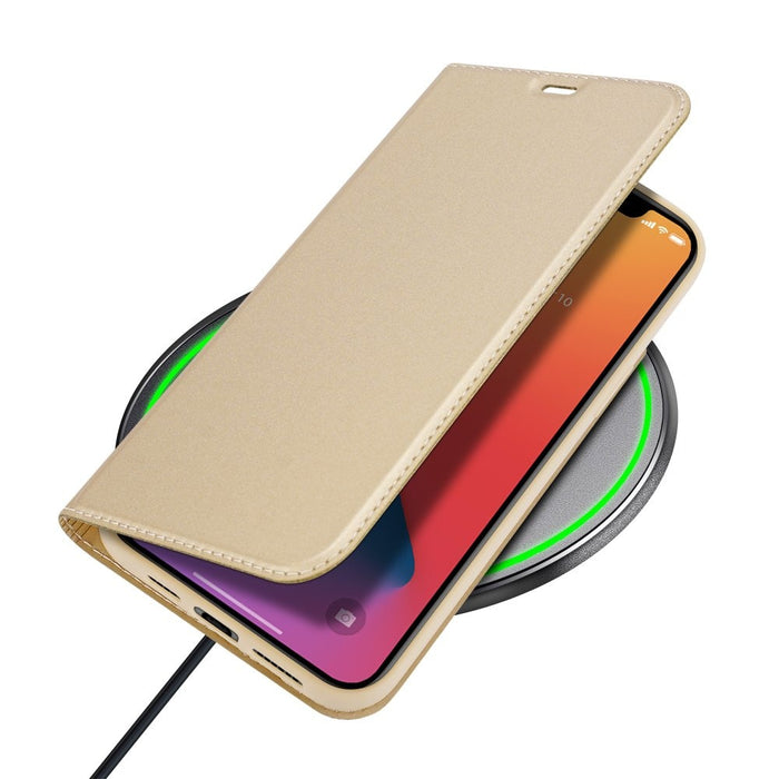 Калъф за телефон Dux Ducis Skin Pro iPhone 12 Max златист