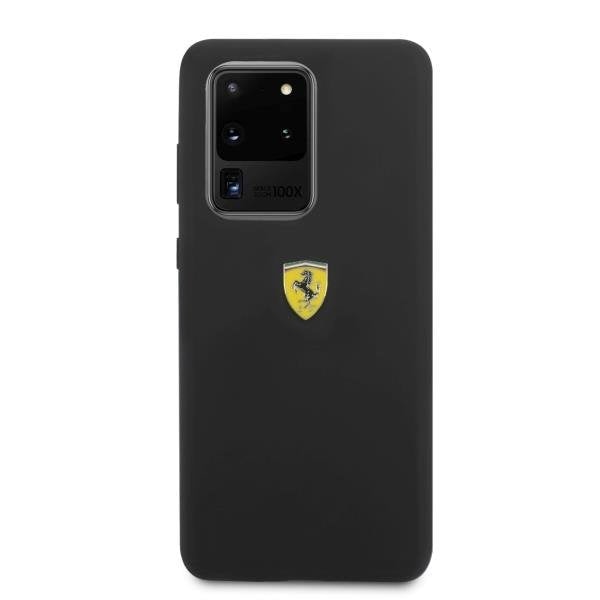Калъф Ferrari SF Silicone за Samsung Galaxy S20 Ultra Black