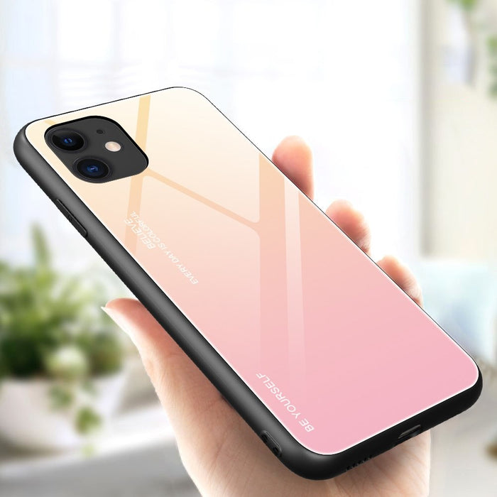 Калъф за телефон Gradient Glass Durable Cover