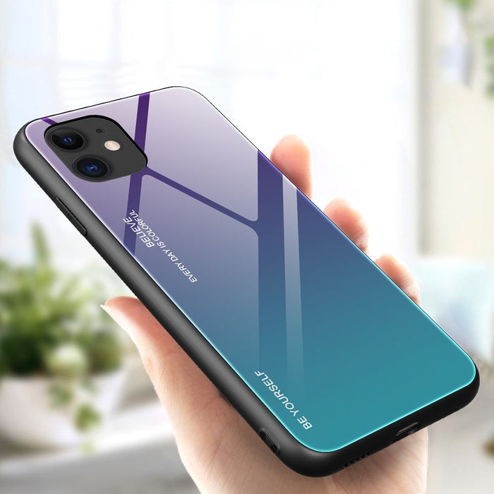 Калъф за телефон Gradient Glass Durable Cover