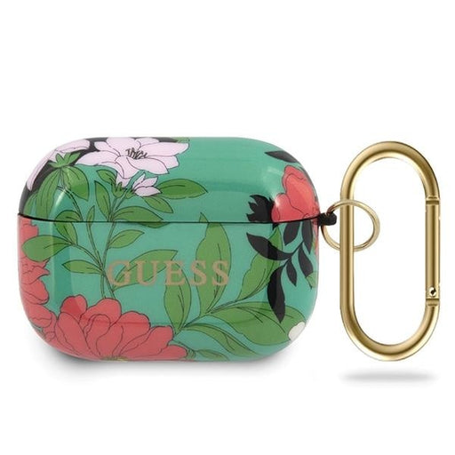 Калъф Guess Flower Collection за Apple AirPods Pro Blue