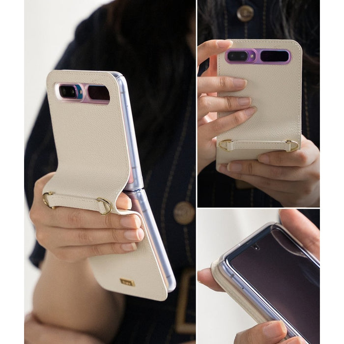 Калъф Ringke Signature Genuine Leather Gold Series