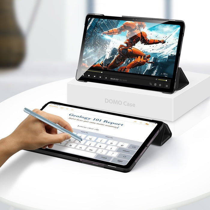 Калъф със стойка DUX DUCIS Domo Tablet и Smart Sleep функция за Samsung Galaxy Tab A7 10.4" 2020, син